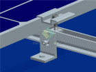 Corrugated Metal rooftop mounting system